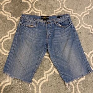Lucky Brand Sienna Tomboy Crop Denim Shorts 8/29